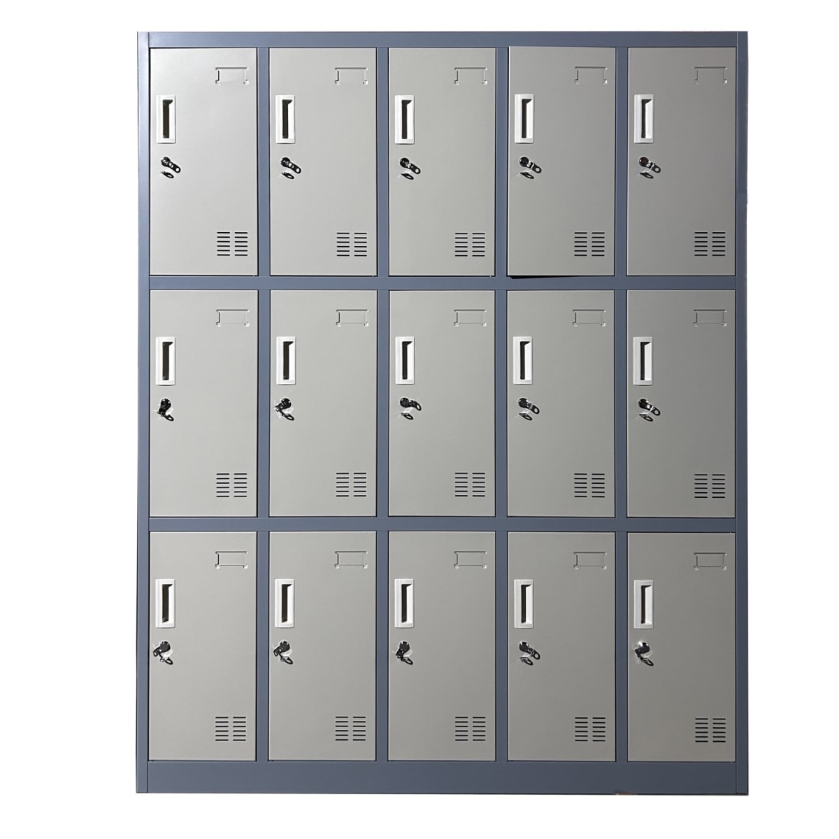 Locker Casillero Metálico 5 cuerpos 15 puertas7