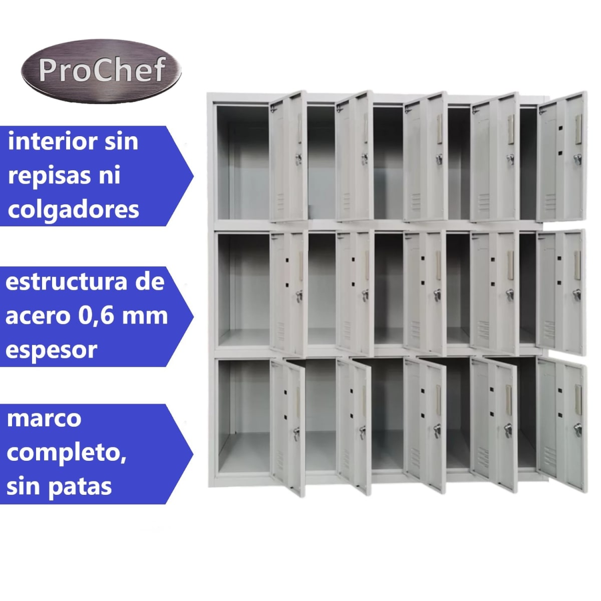 Locker Casillero Metálico 5 cuerpos 15 puertas4