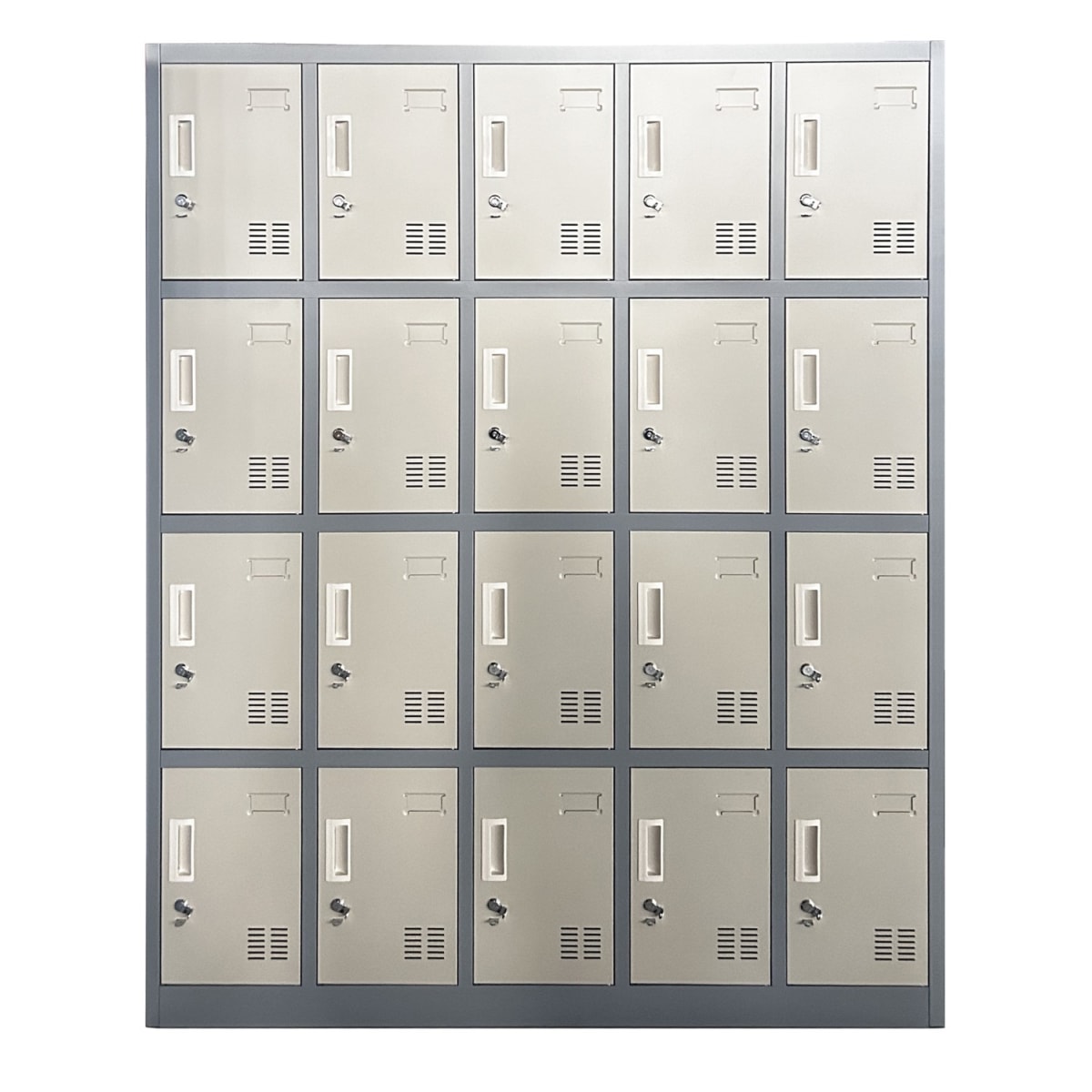 Locker Casillero Metálico 5 cuerpos 20 puertas7