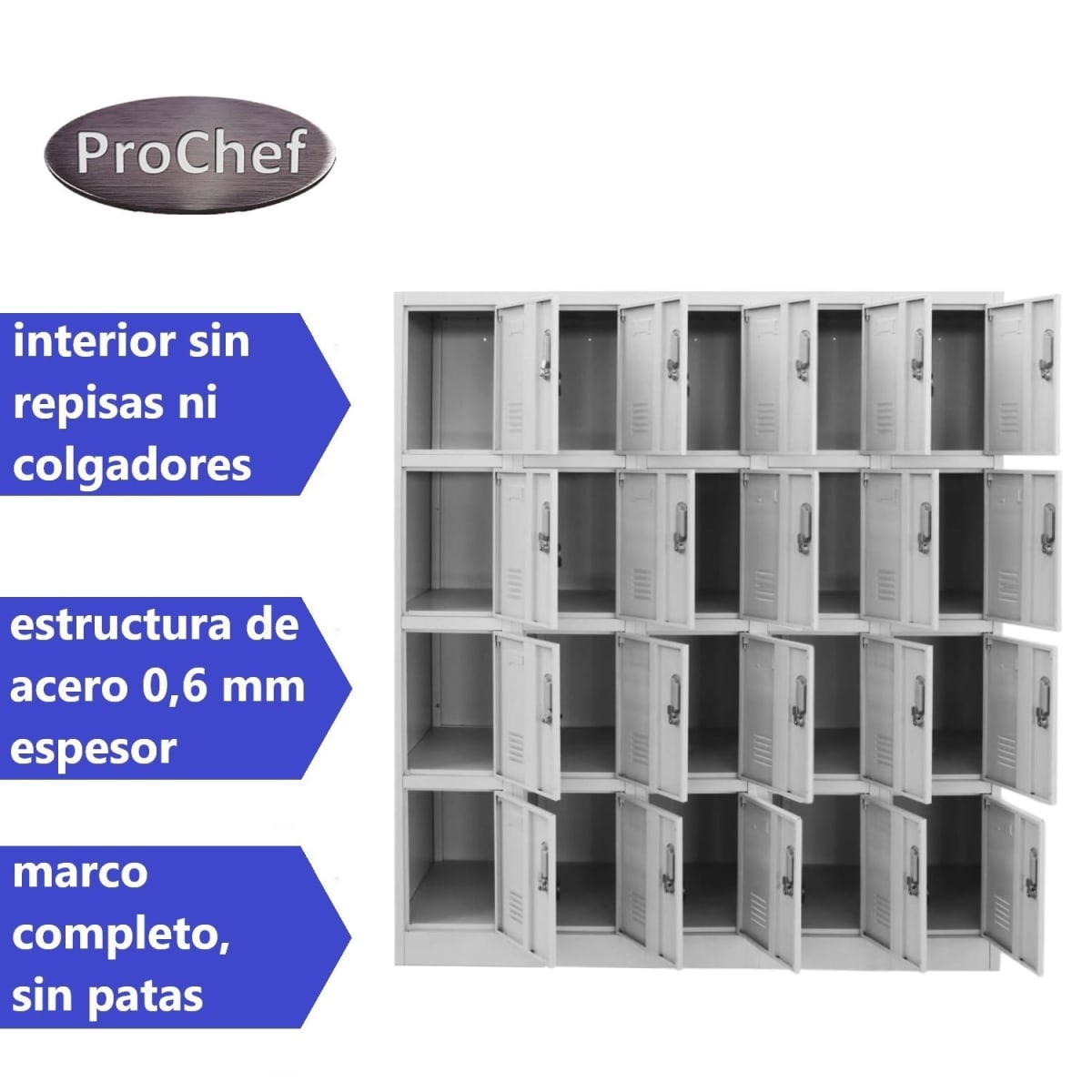 Locker Casillero Metálico 5 cuerpos 20 puertas4