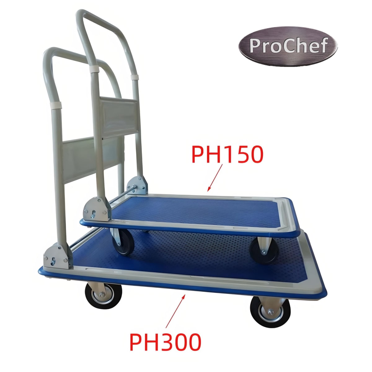 Carro de Acero Plegable 91x61 cm. 300 kg.6