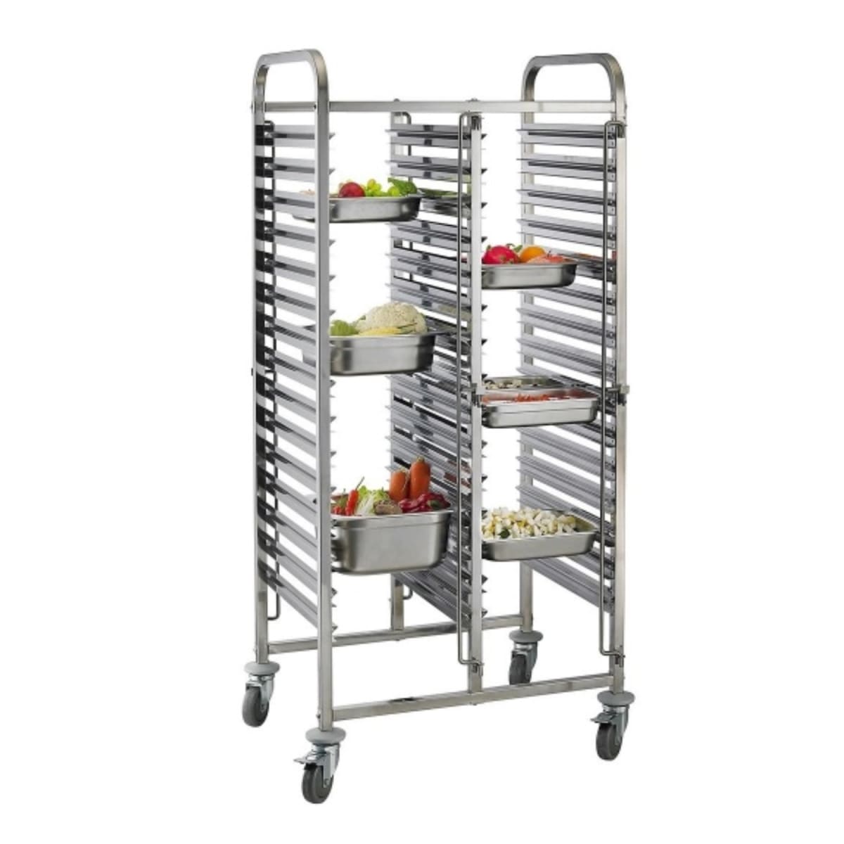 Carro Bandejero 32 Bandejas GN 1/1. Acero Inox.4