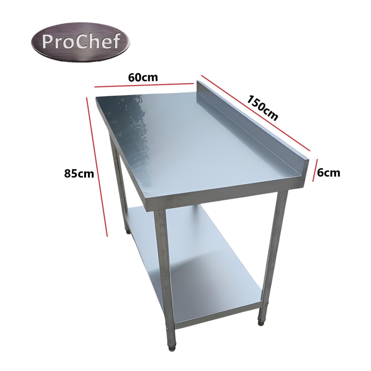 Meson Muro 100% Inoxidable 150x60x85(+6) cm7