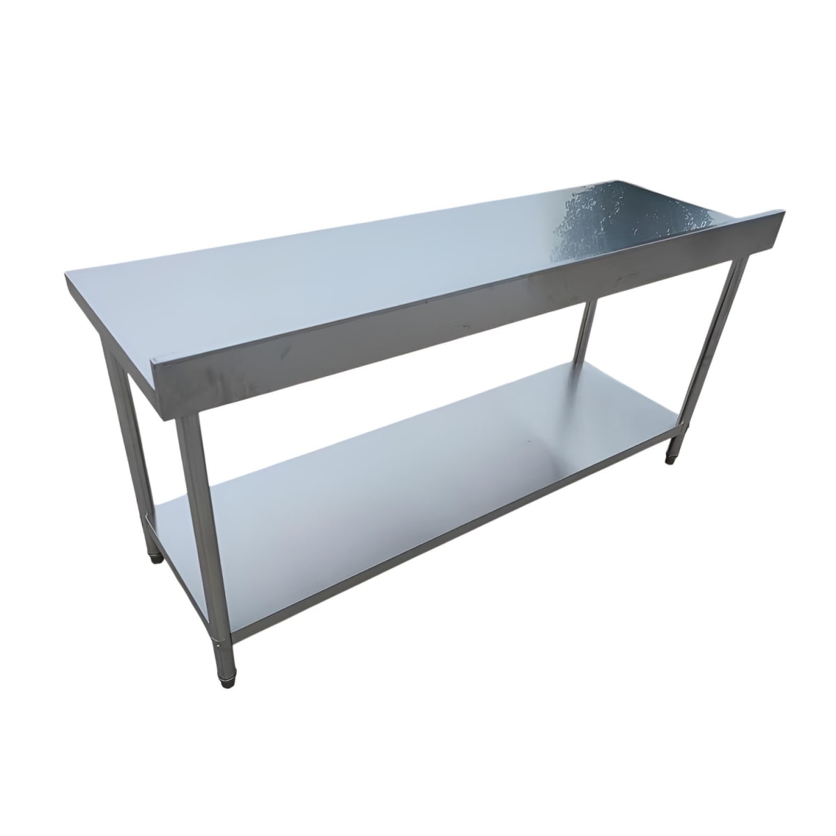 Meson Muro 100% Inoxidable 180x60x85(+6) cm5