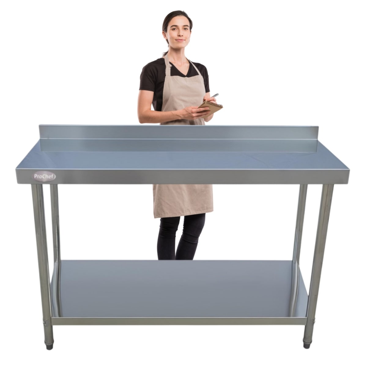 Meson Muro 100% Inoxidable 180x60x85(+6) cm1