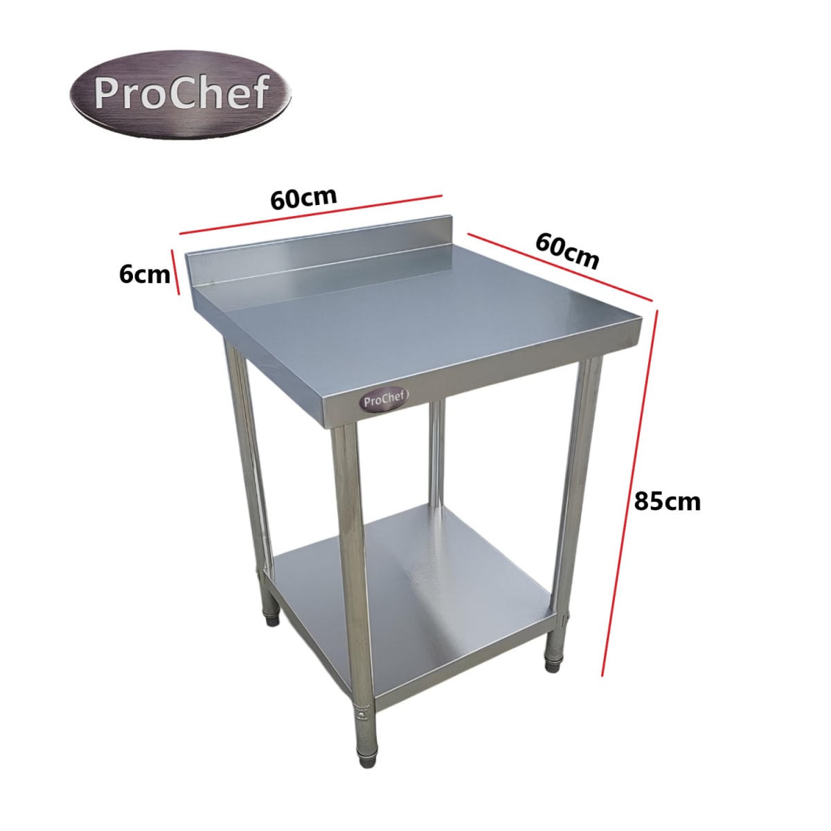 Meson Muro 100% Inoxidable 60x60x85(+6) cm8