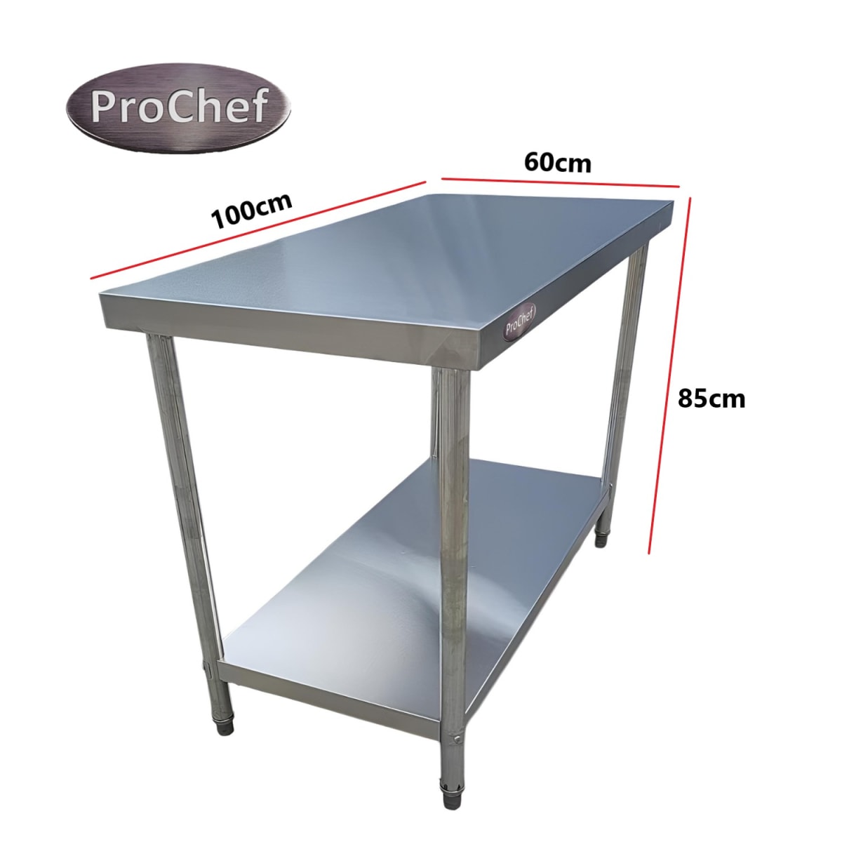 Meson Centro 100% Inoxidable 100x60x85 cm6