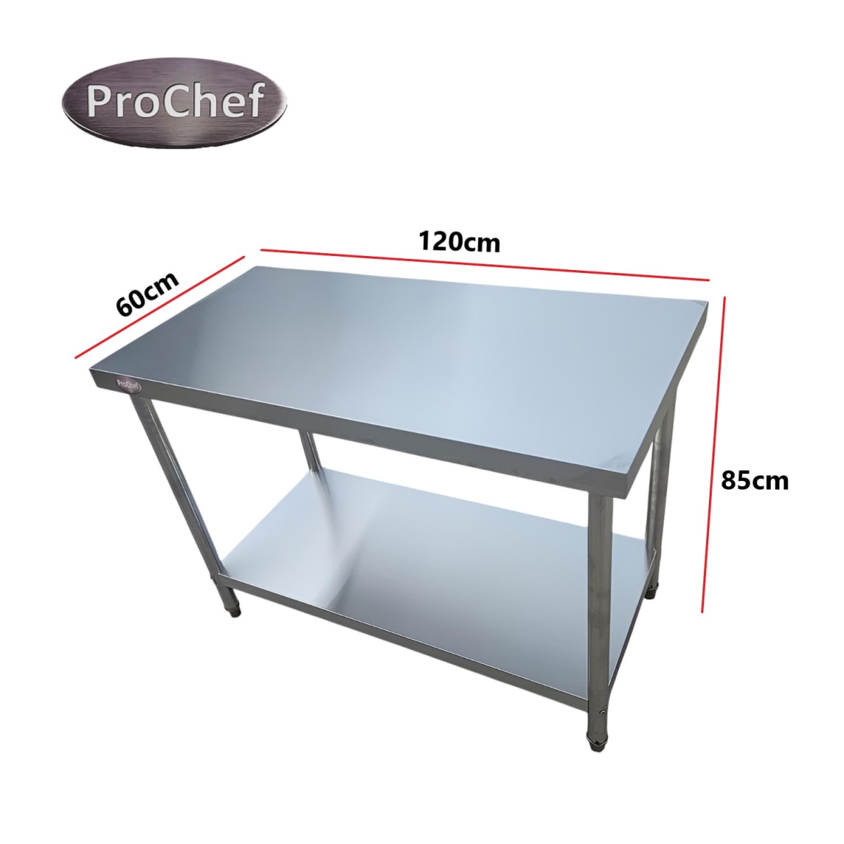 Meson Centro 100% Inoxidable 120x60x85 cm7