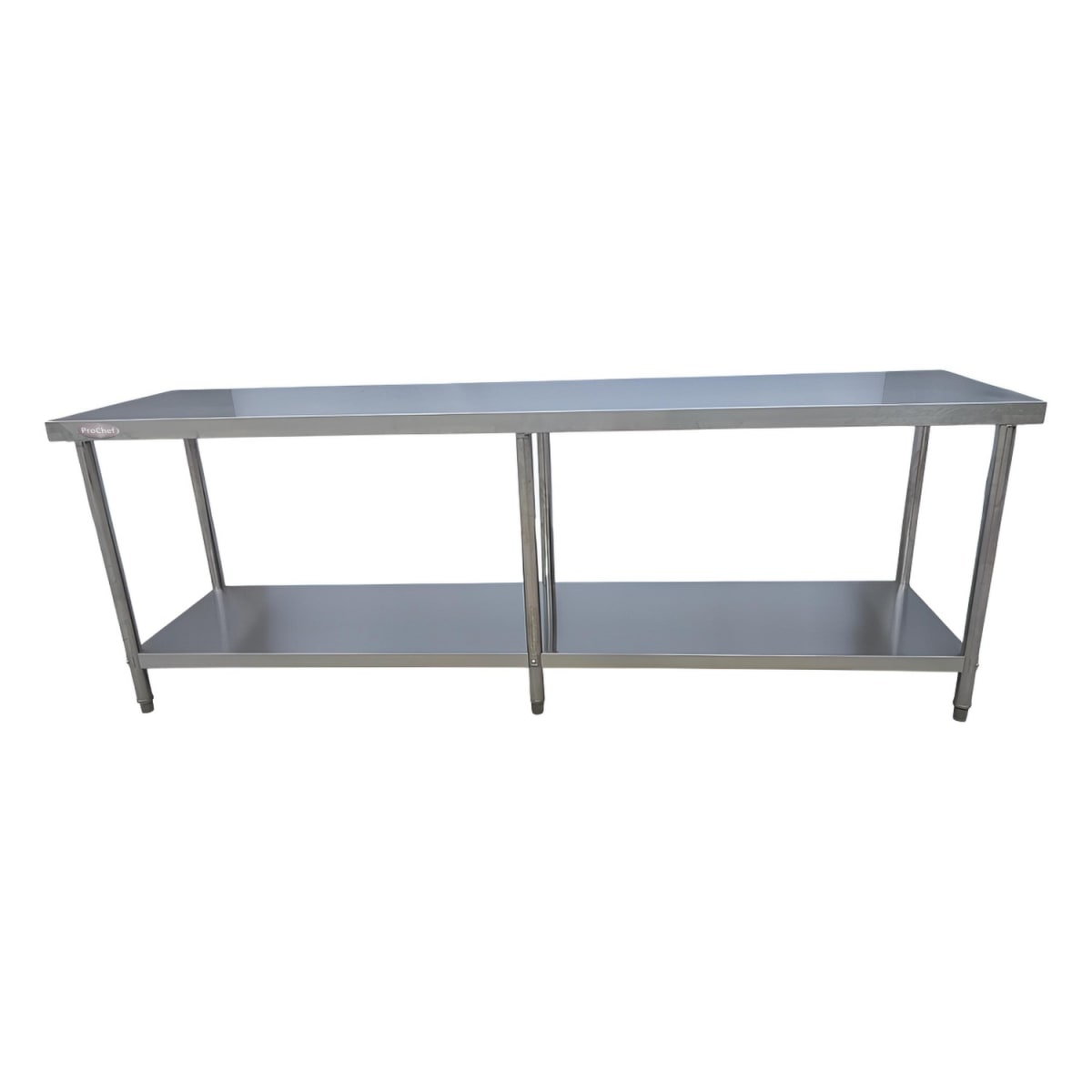 Meson Centro 100% Inoxidable 240x60x85 cm2