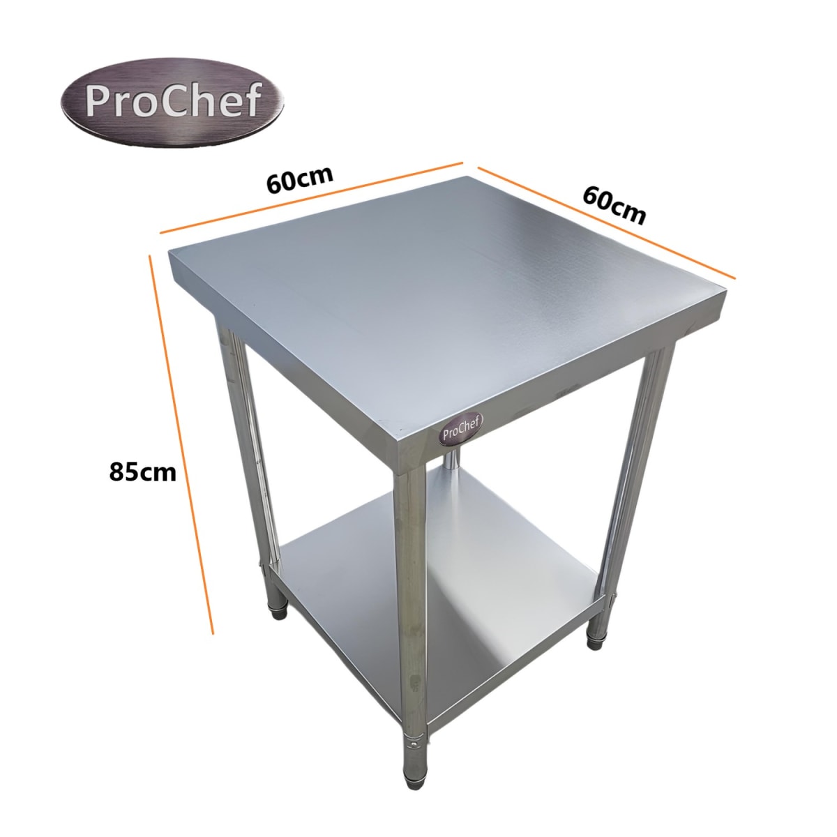 Meson Centro 100% Inoxidable 60x60x85 cm6