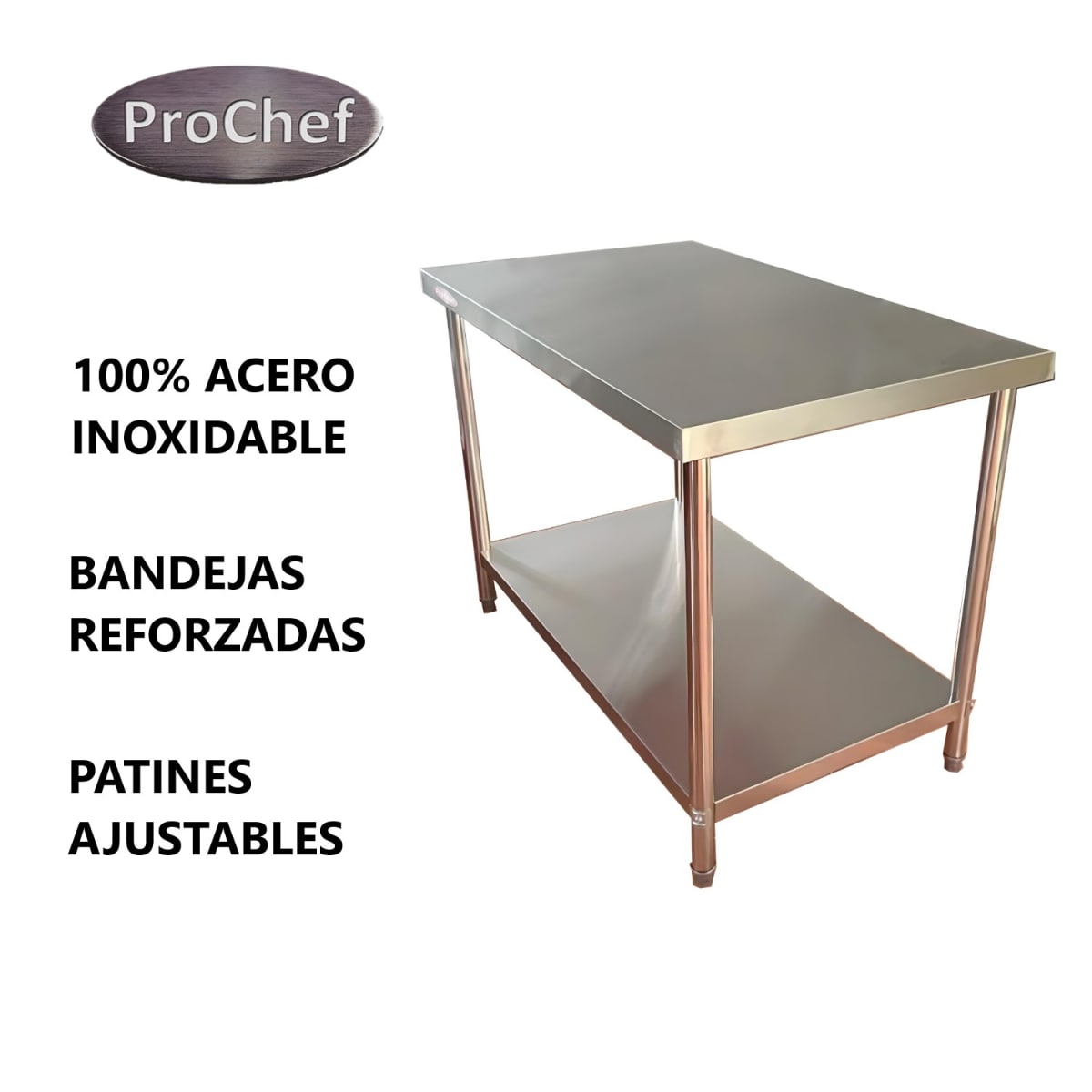 Meson Centro 100% Inoxidable 120x60x85 cm4
