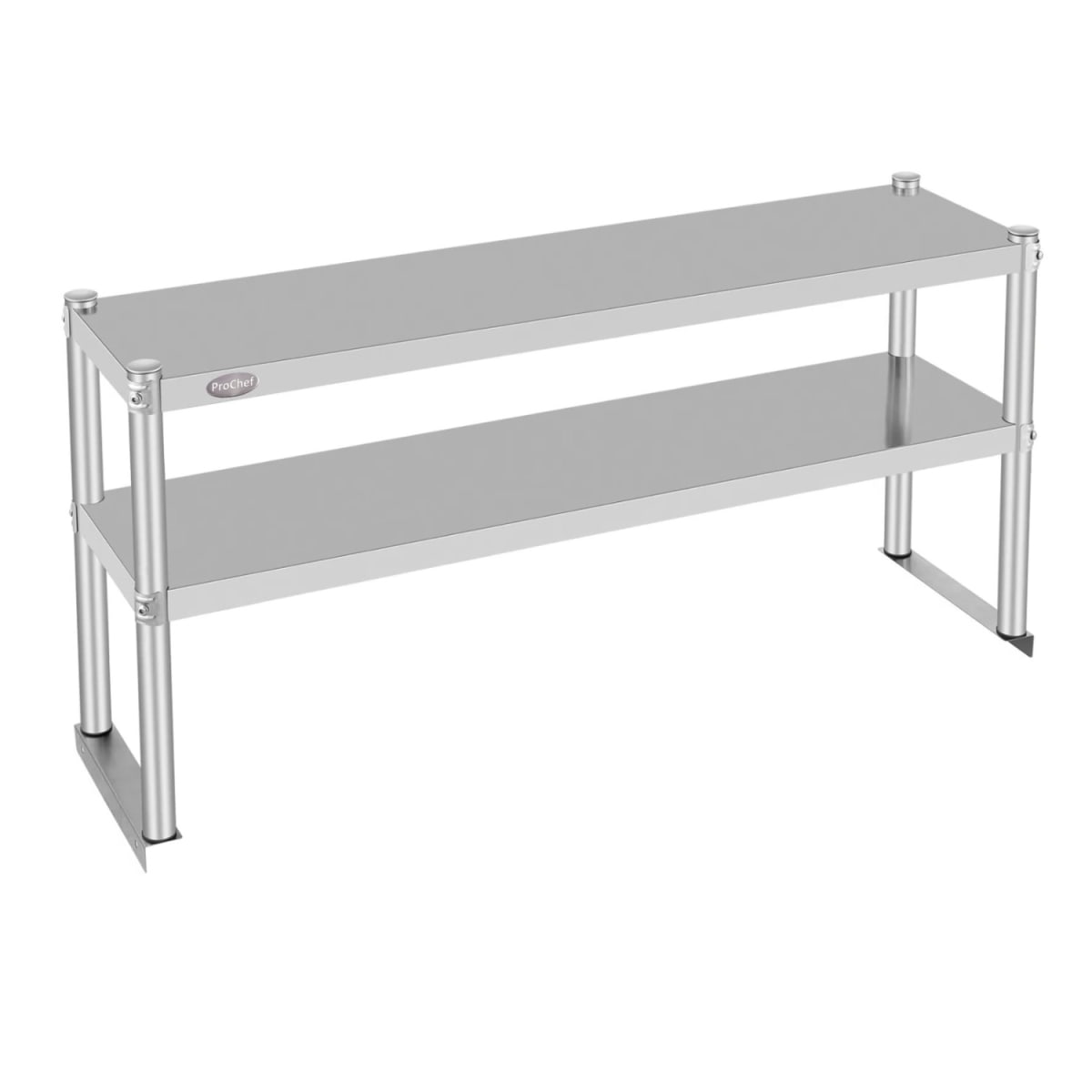 Plateo o Pasa Platos Doble 120x30x60 Cm Acero Inoxidable1