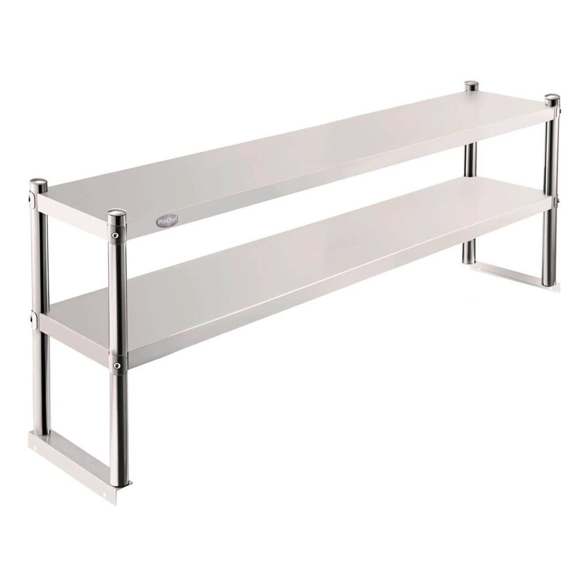 Plateo o Pasa Platos Doble 150x30x60 Cm Acero Inoxidable1