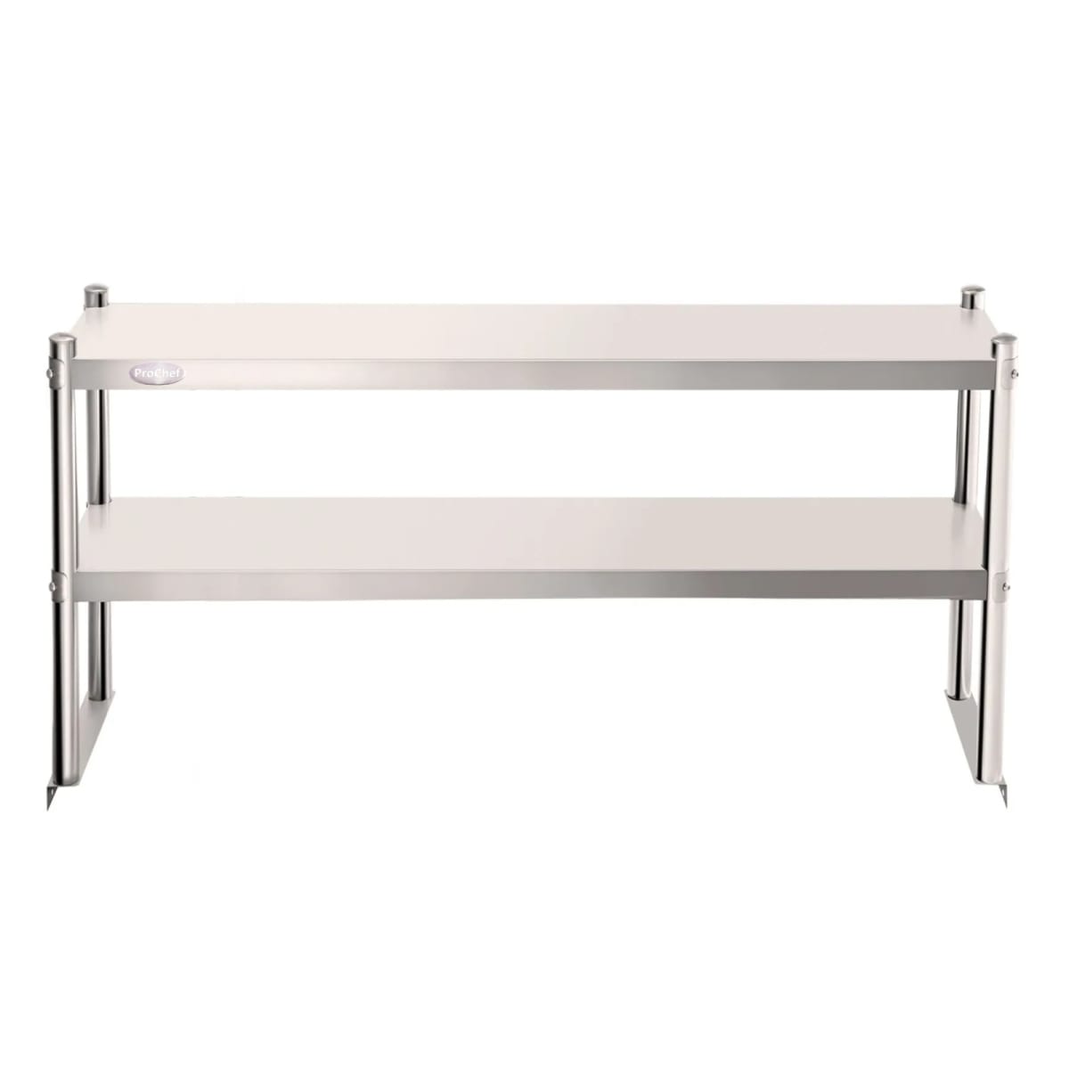 Plateo o Pasa Platos Doble 150x30x60 Cm Acero Inoxidable2