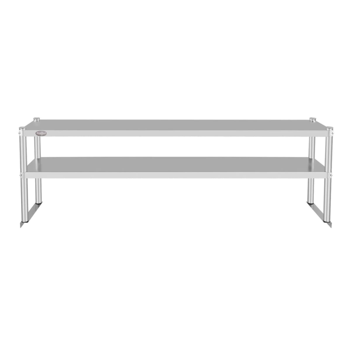 Plateo o Pasa Platos Doble 180x30x60 Cm Acero Inoxidable2
