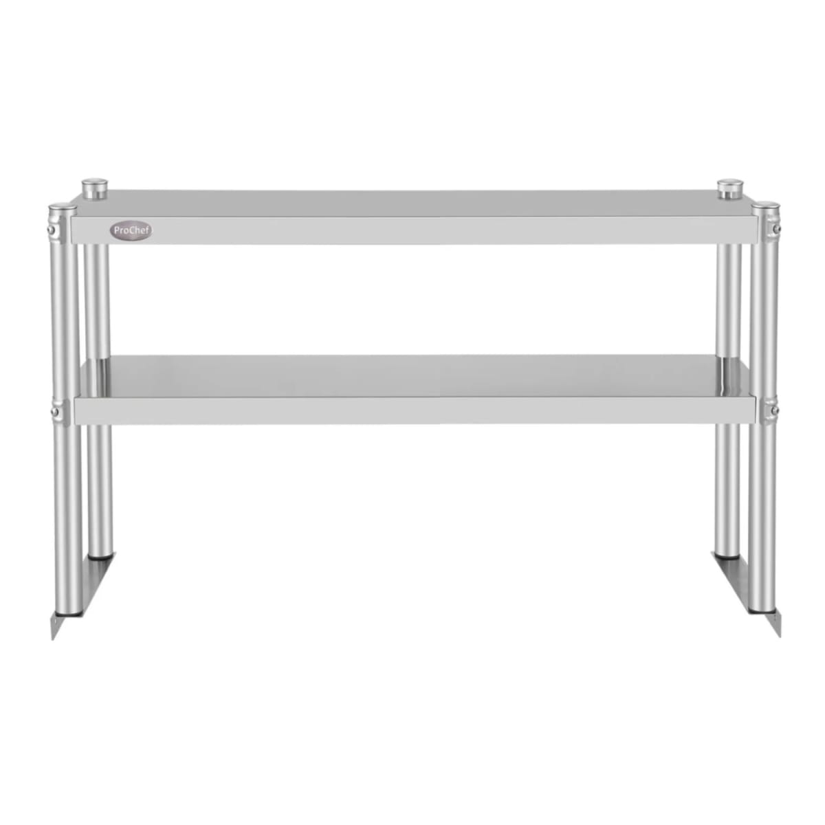 Plateo o Pasa Platos Doble 90x30x60 Cm Acero Inoxidable2