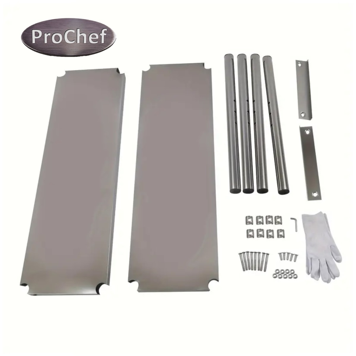 Plateo o Pasa Platos Doble 180x30x60 Cm Acero Inoxidable3