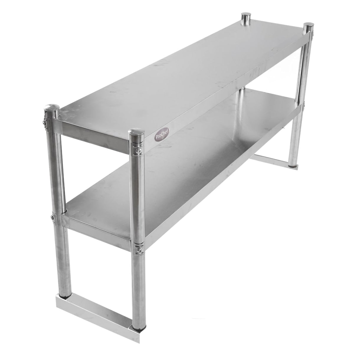 Plateo o Pasa Platos Doble 90x30x60 Cm Acero Inoxidable4