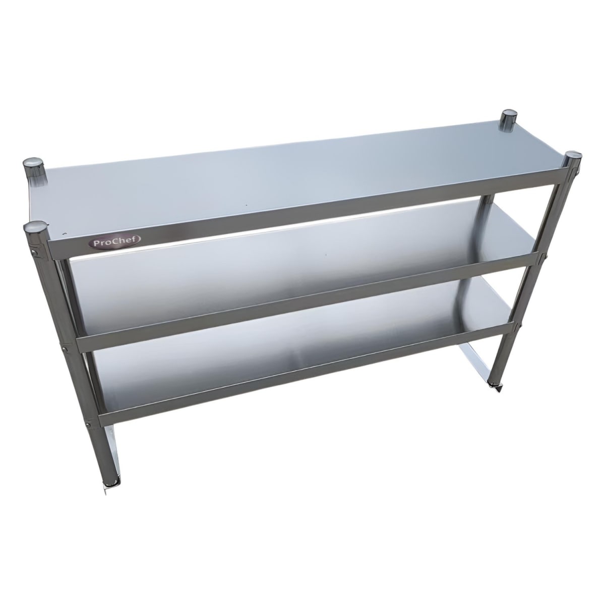 Plateo o Pasa Platos Triple 120x30x75 Cm Acero Inoxidable4