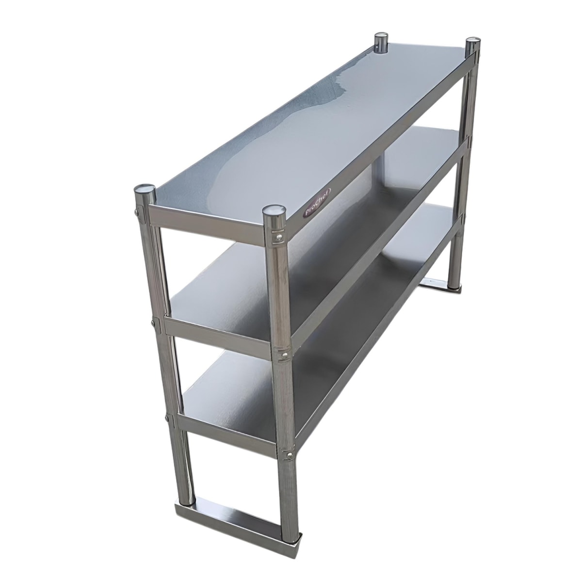Plateo o Pasa Platos Triple 90x30x75 Cm Acero Inoxidable4