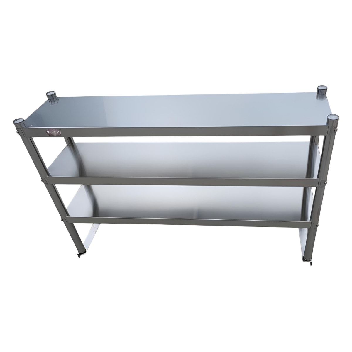 Plateo o Pasa Platos Triple 120x30x75 Cm Acero Inoxidable3