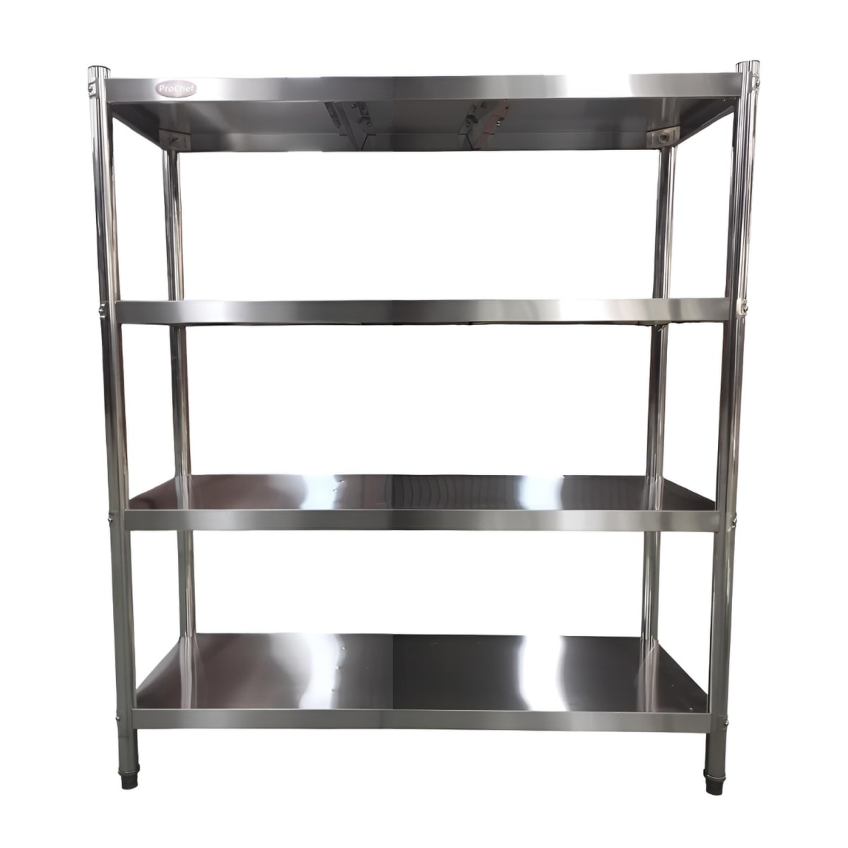 Estante 4 Bandejas lisas. 120x50x155 cm. Acero Inox3