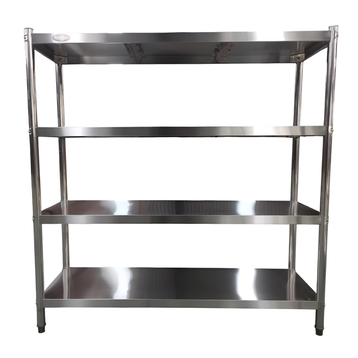 Estante 4 Bandejas lisas. 150x50x155 cm. Acero Inox3