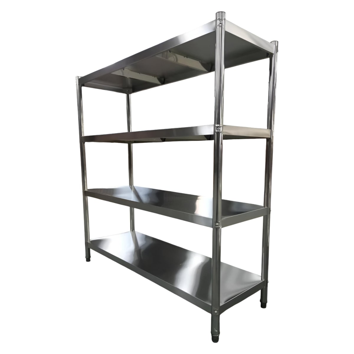 Estante 4 Bandejas lisas. 150x50x155 cm. Acero Inox2