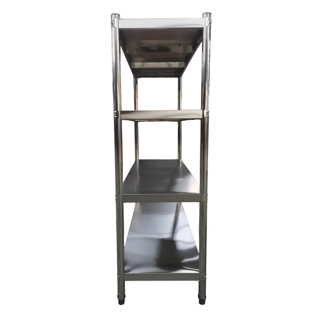 Estante 4 Bandejas lisas. 100x50x155 cm. Acero Inox4