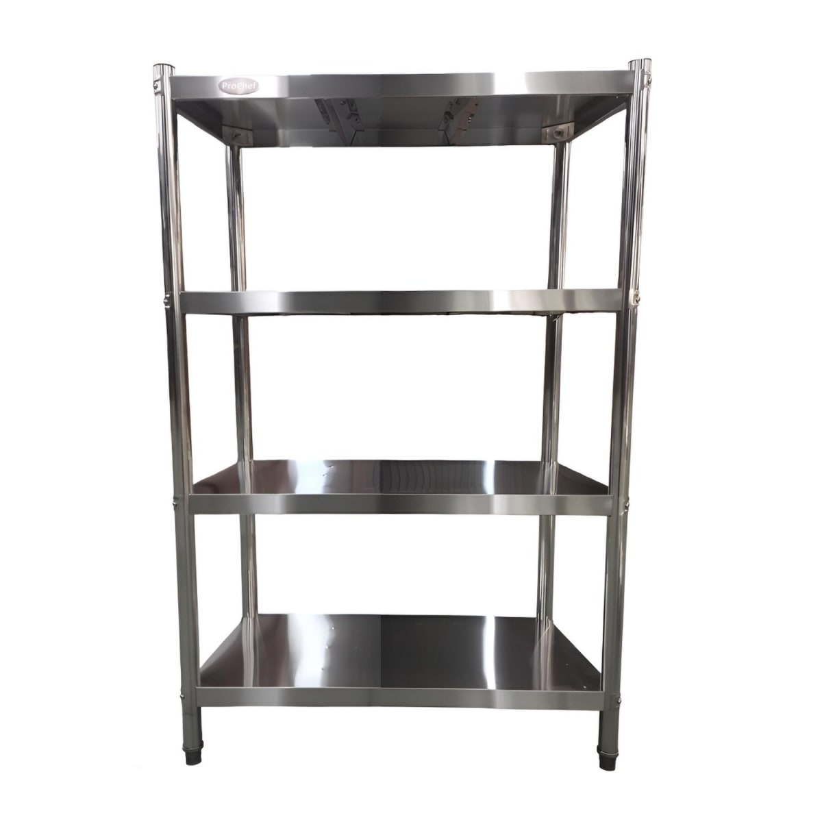 Estante 4 Bandejas lisas. 90x50x155 cm. Acero Inox4