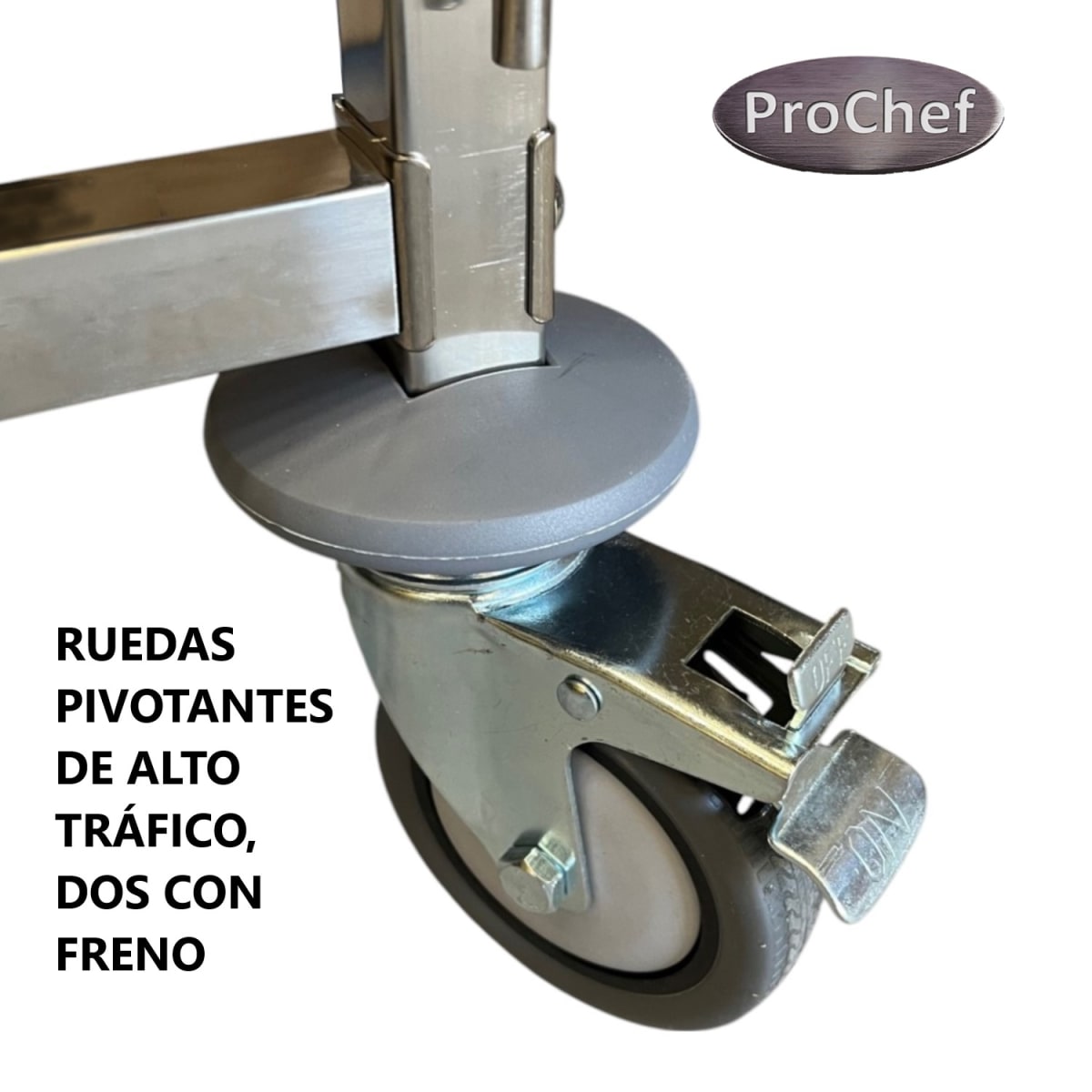 Carro Bandejero Acero Inox. 40 Bandejas Casino 35x45 cm.5