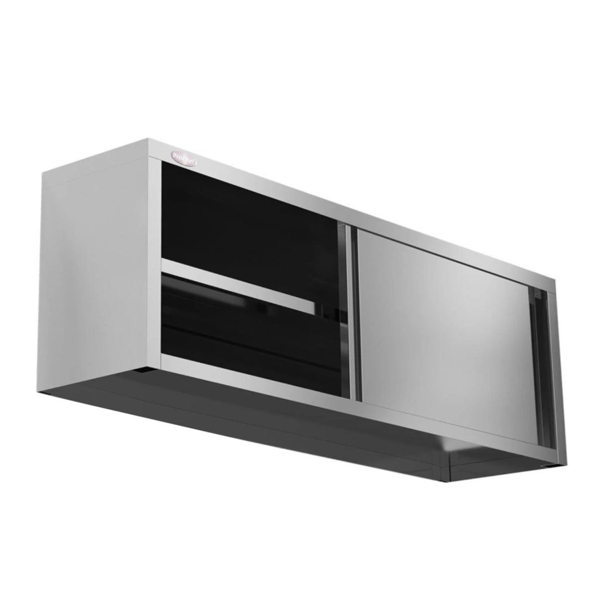 Mueble Colgante Acero Inoxidable 180x65x40 cm.2