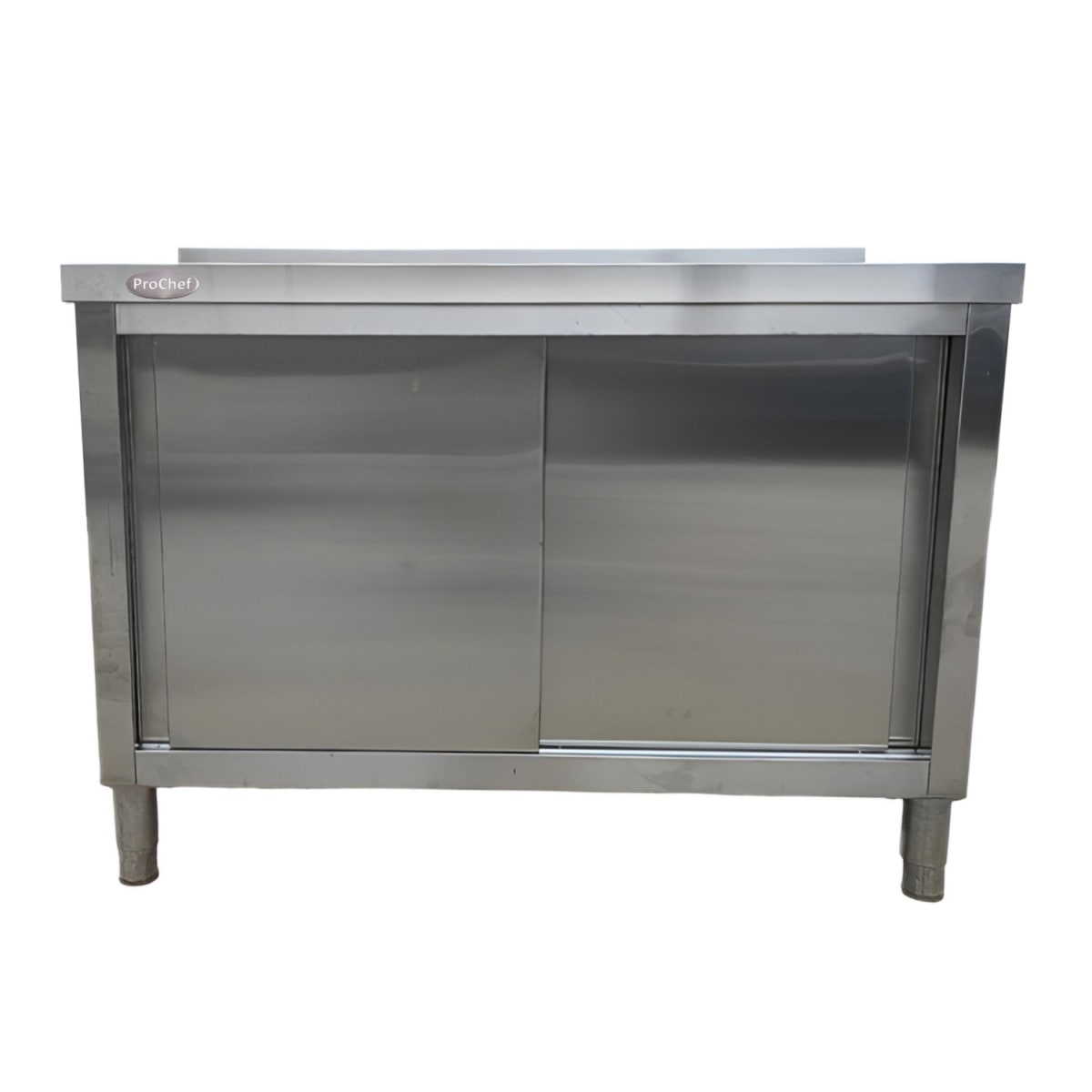 Mesón Mural Cerrado Acero Inoxidable 120x60 cm2