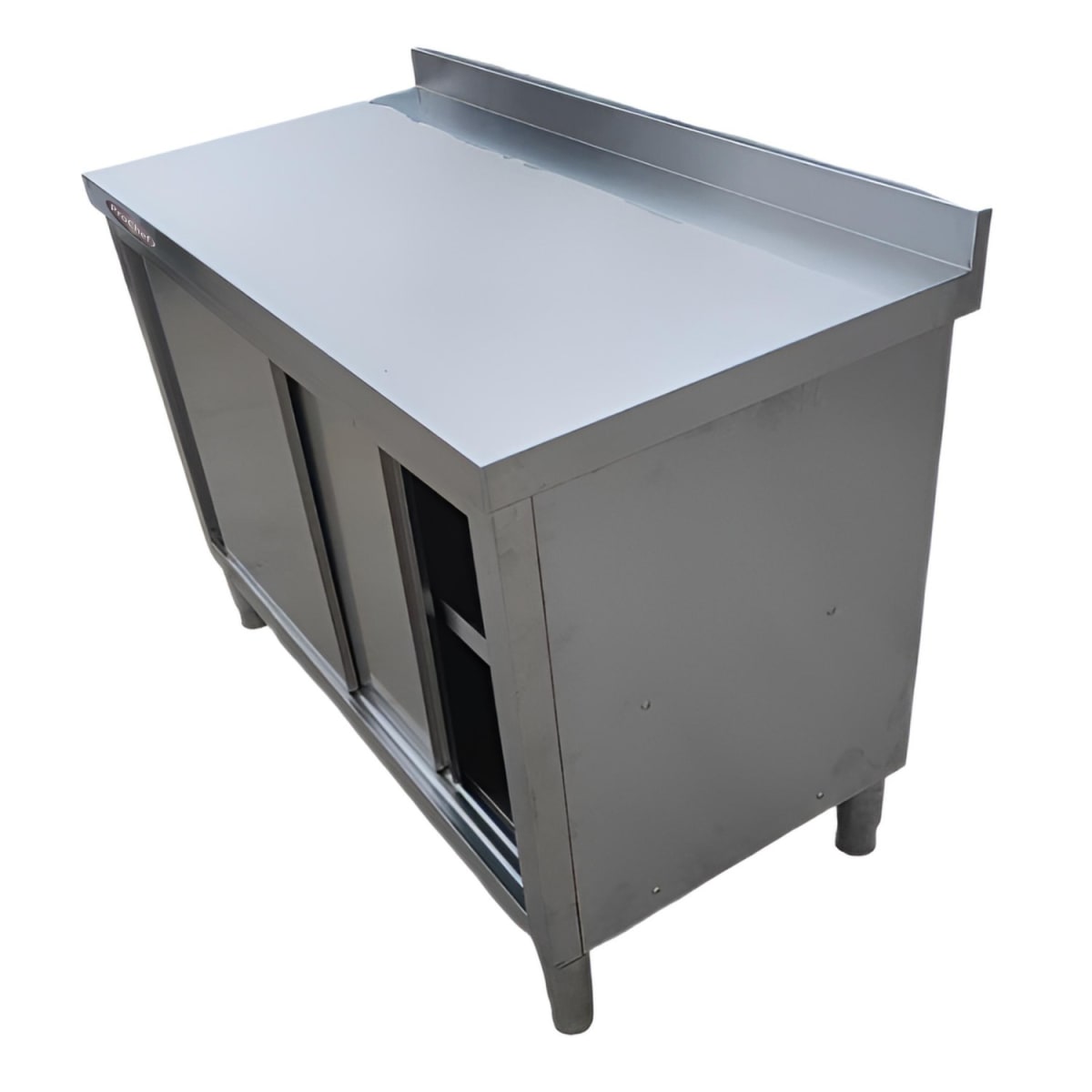 Mesón Mural Cerrado Acero Inoxidable 150x60 cm4