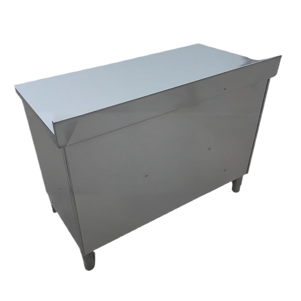 Mesón Mural Cerrado Acero Inoxidable 150x60 cm5