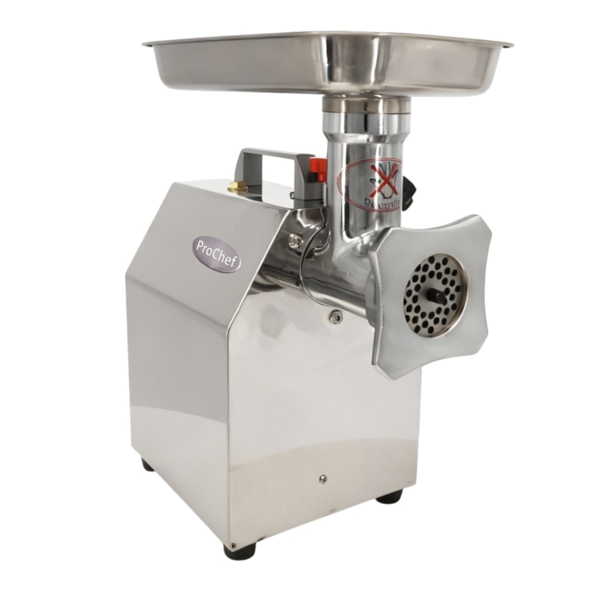 Moledora de Carne Industrial 220 kg/hora. Con reversa3