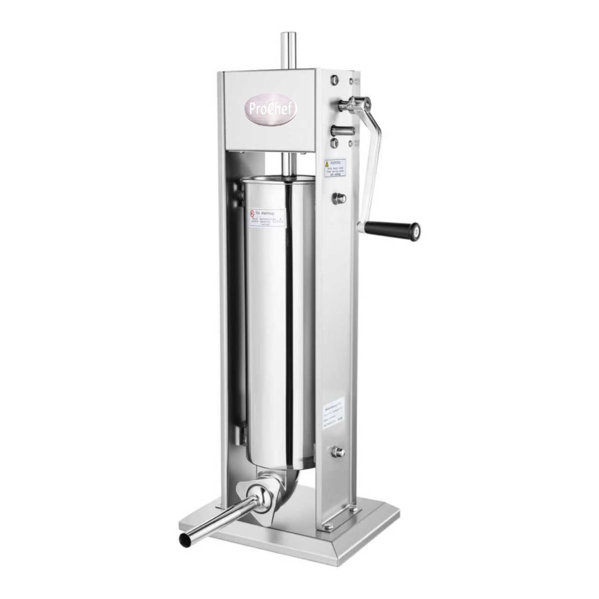 Embutidora Manual Vertical 7 Litros Acero Inox.6
