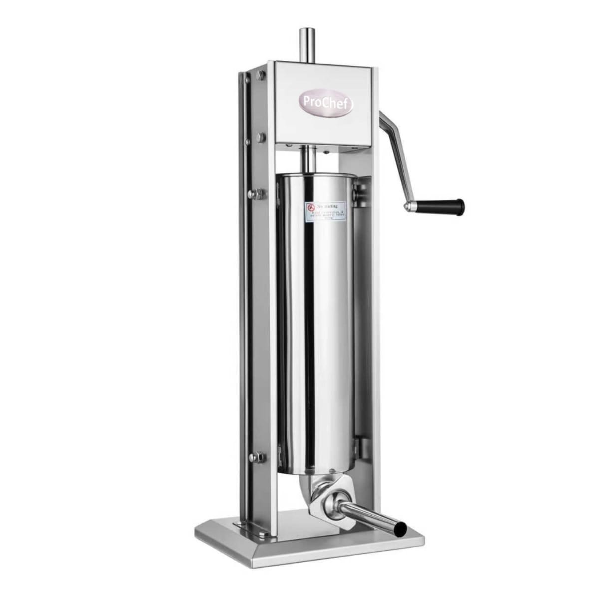 Embutidora Manual Vertical 7 Litros Acero Inox.1