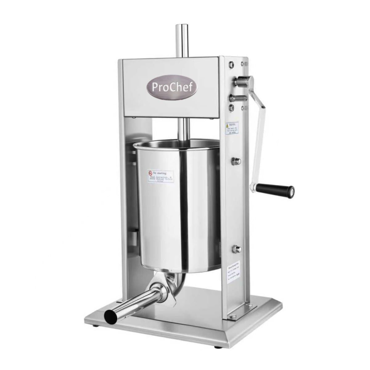 Embutidora Manual Vertical 3 Litros Acero Inox.5