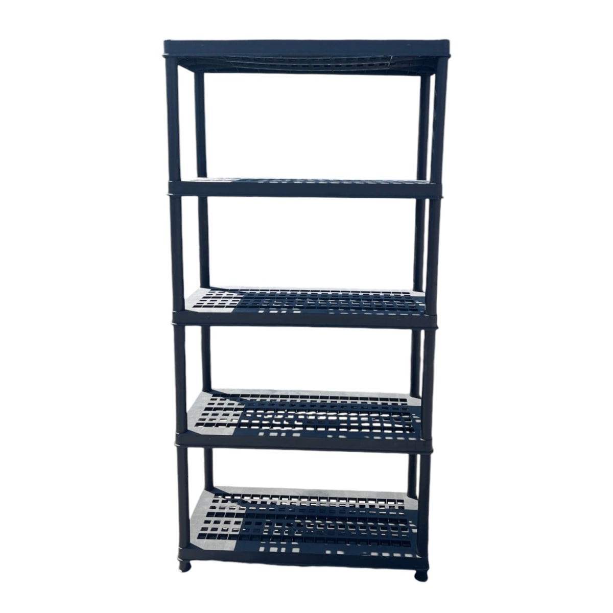 Estante Plastico 91x45x183 cm. 5 Bandejas removibles5