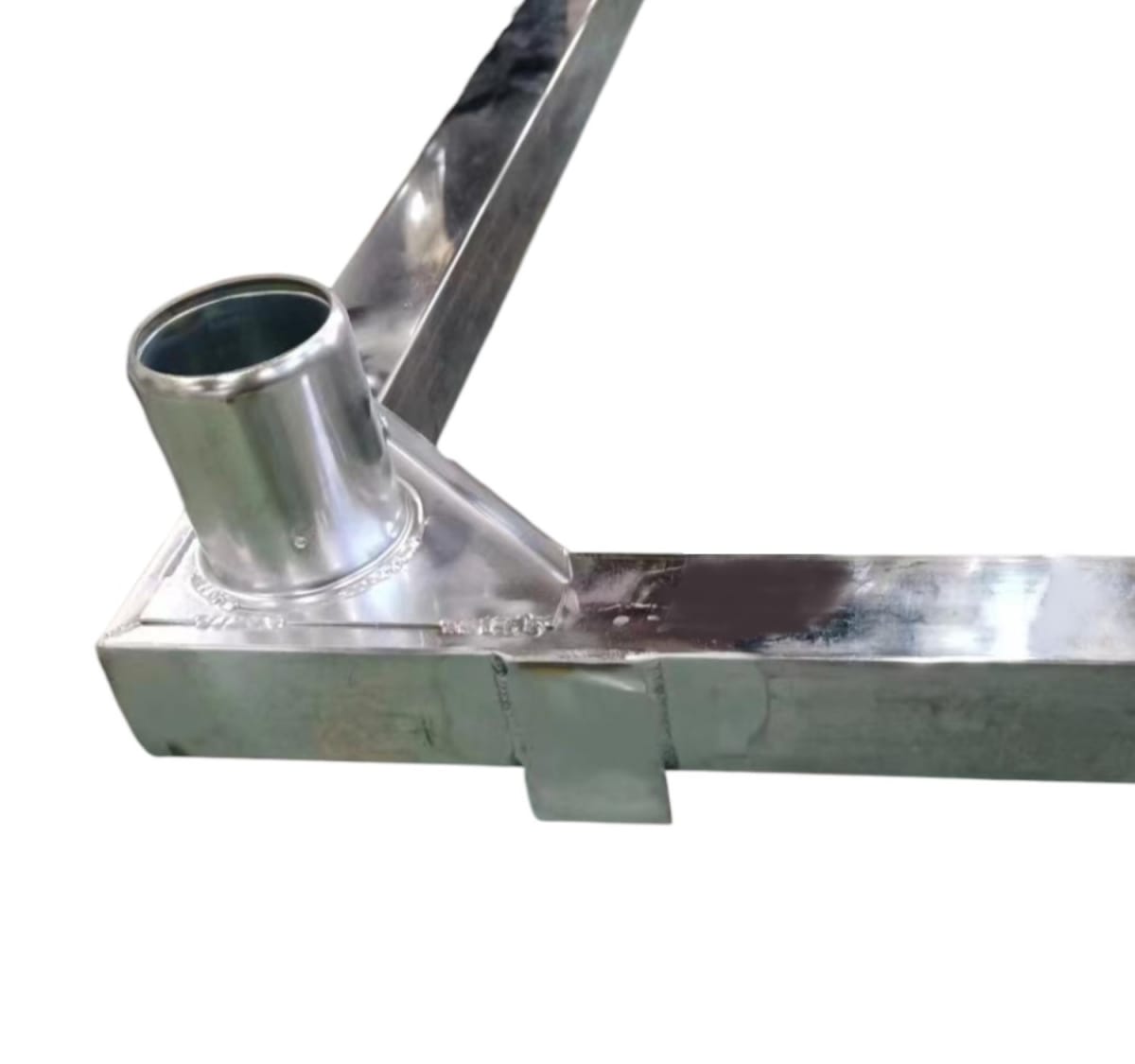 Meson de Corte de Acero Inoxidable 150x60 cm. Cubierta Plastica de 25 mm.7