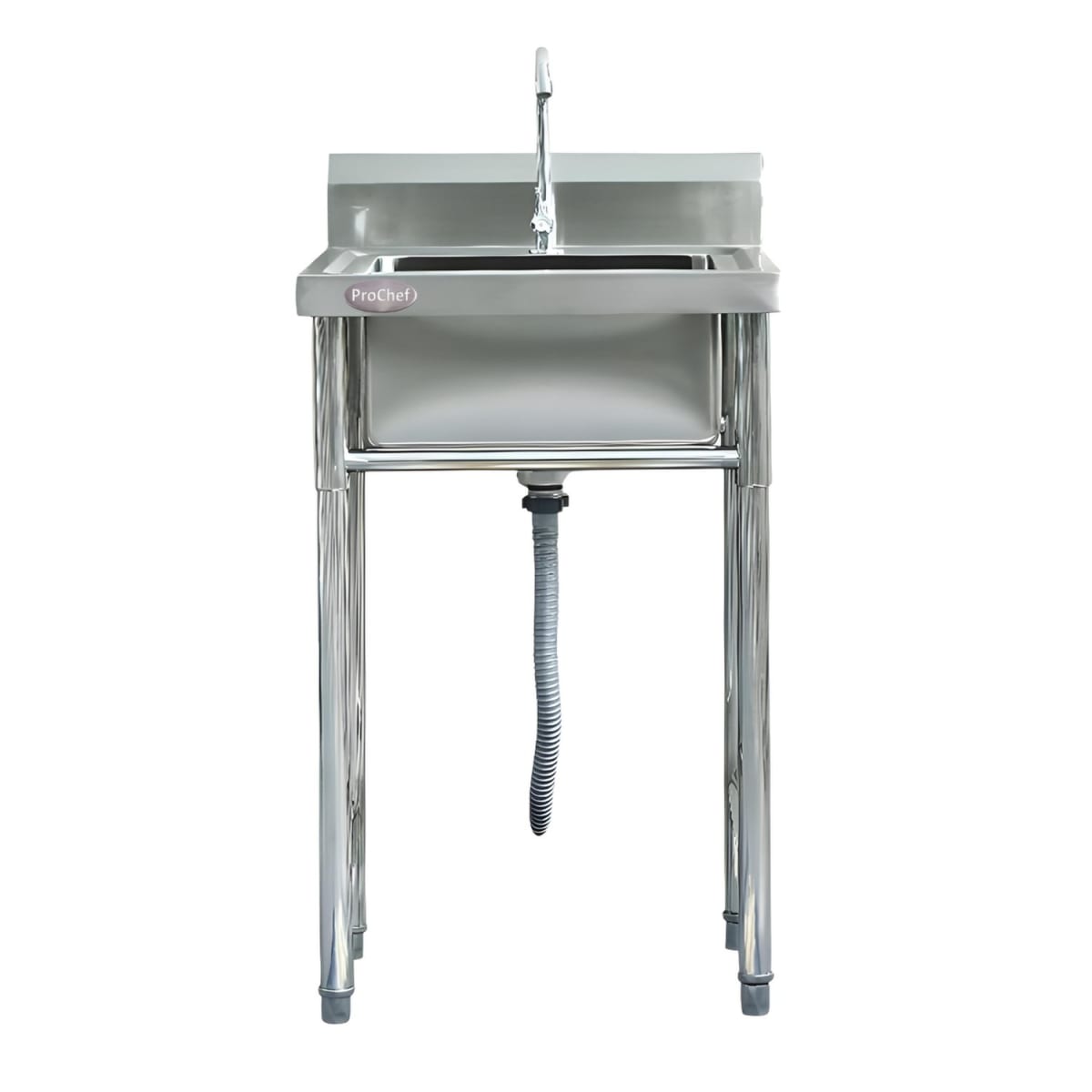 Lavafondos Acero Inoxidable 60x60x90 cm. Con Grifería11