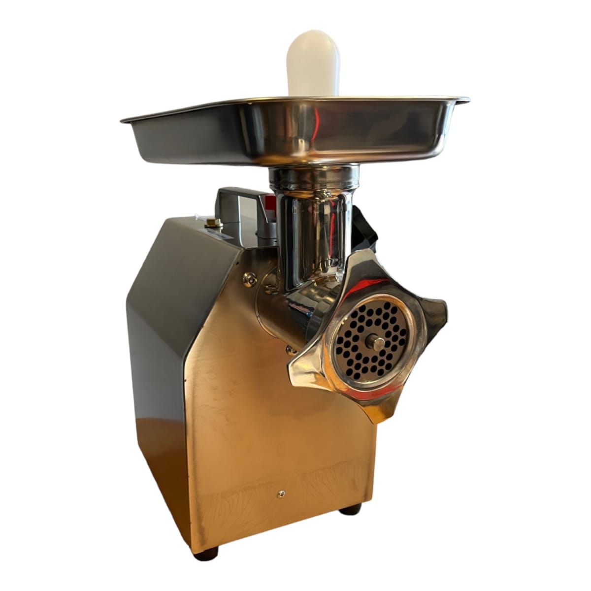 Moledora de carne industrial Ac. Inox. 120 kg/hora con Reversa4