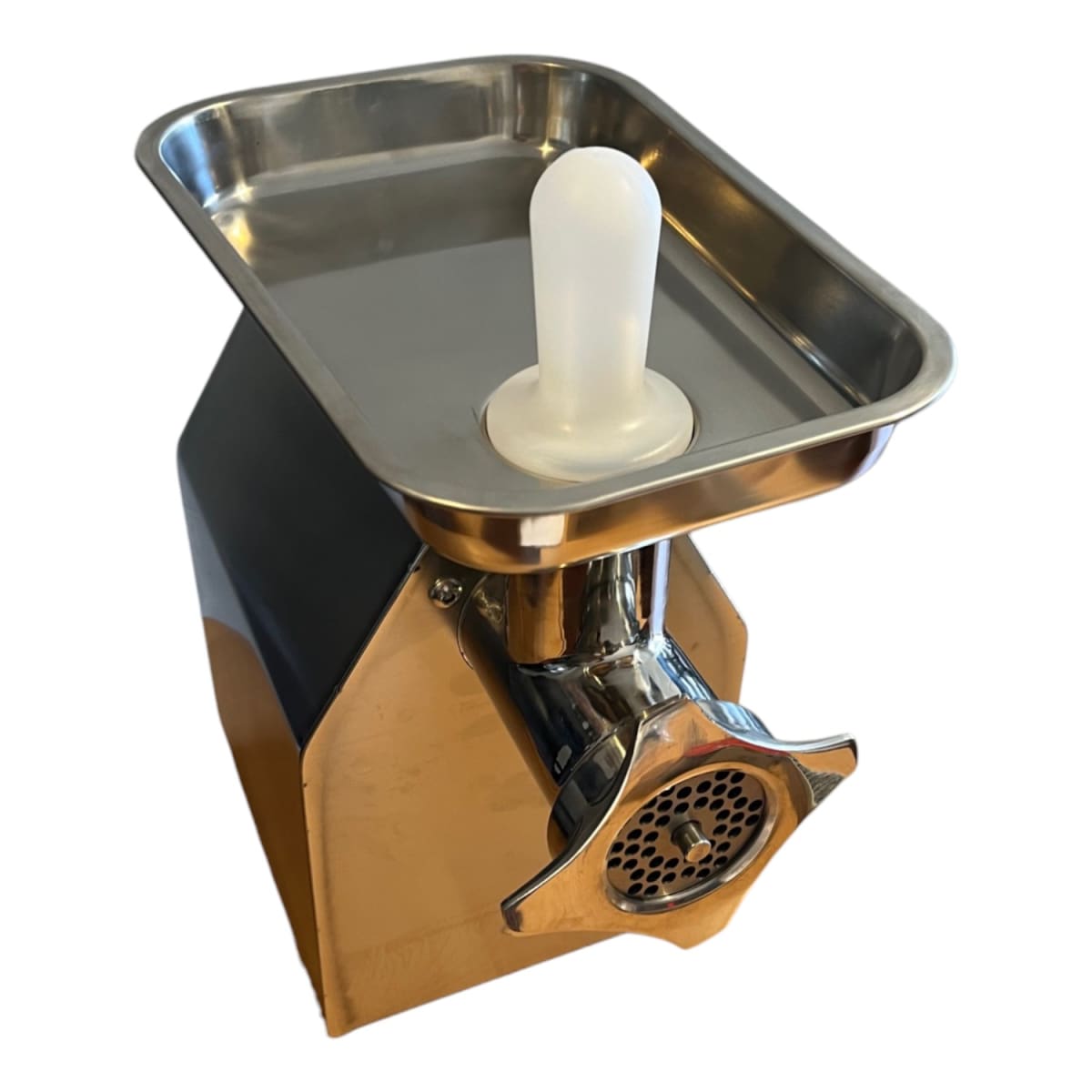 Moledora de carne industrial Ac. Inox. 120 kg/hora con Reversa2