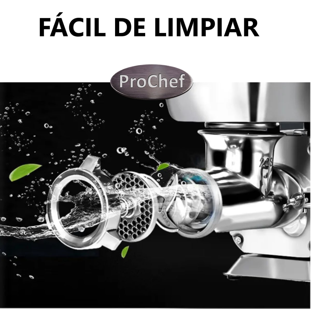 Moledora de Carne para Semi Congelados 12 Kg. ó 120 Kg/Hora6