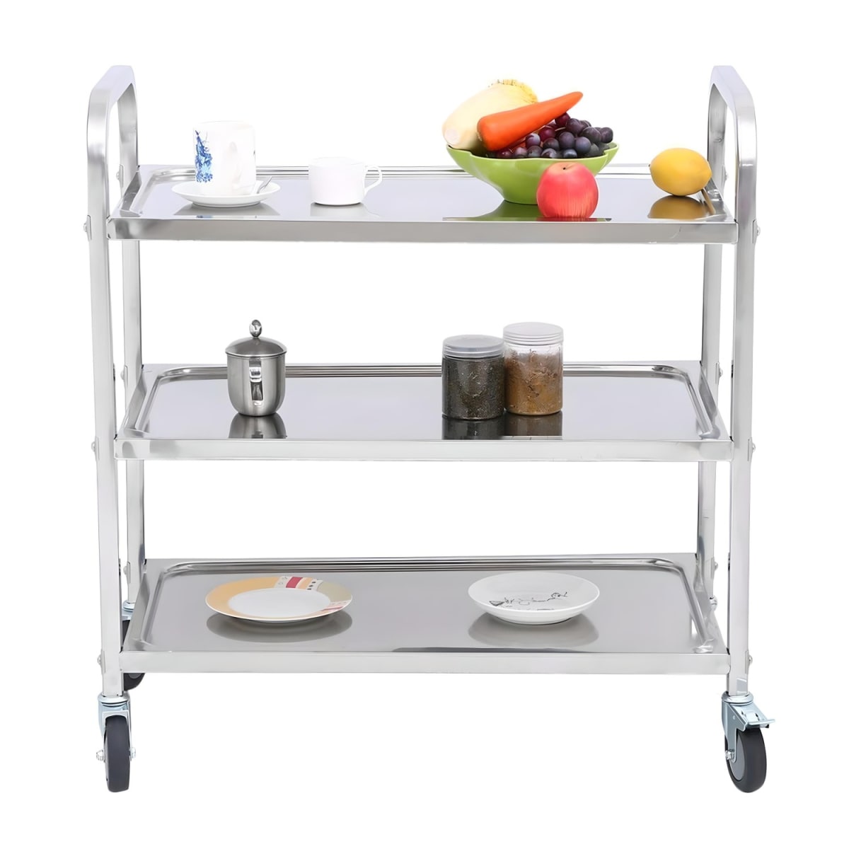 Carro de Apoyo 85x45x90 Cm. Acero Inoxidable4