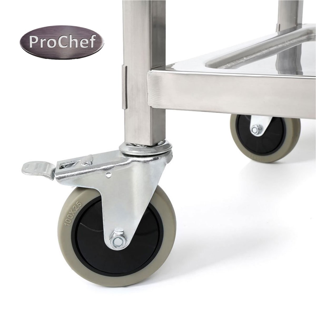 Carro de Apoyo 85x45x90 Cm. Acero Inoxidable8