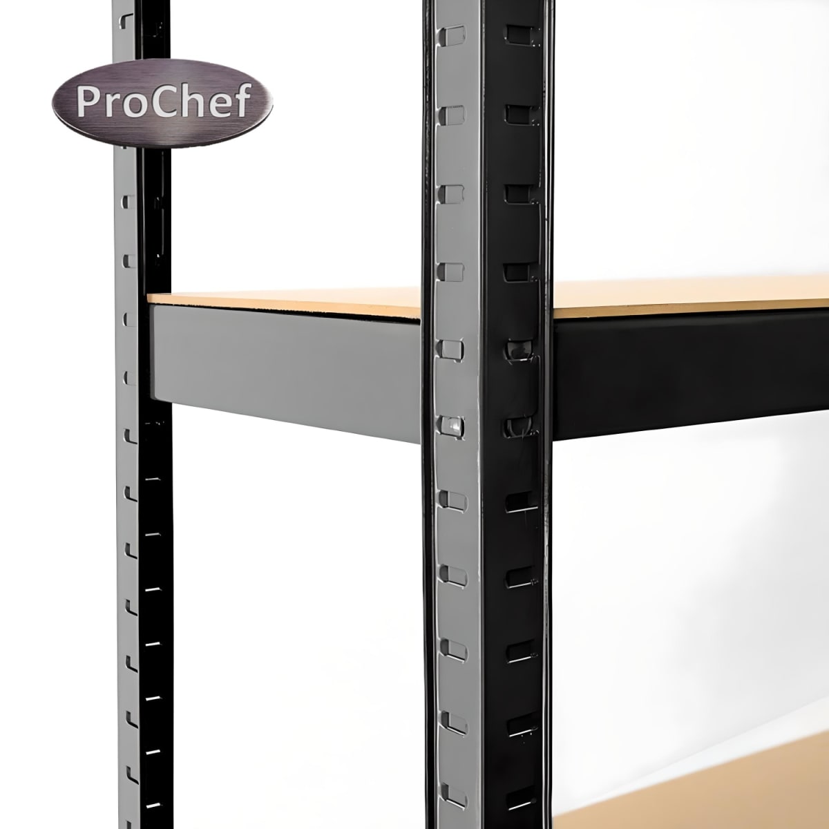 Banco de Trabajo con Repisas Acero 100x60x180 cm.10