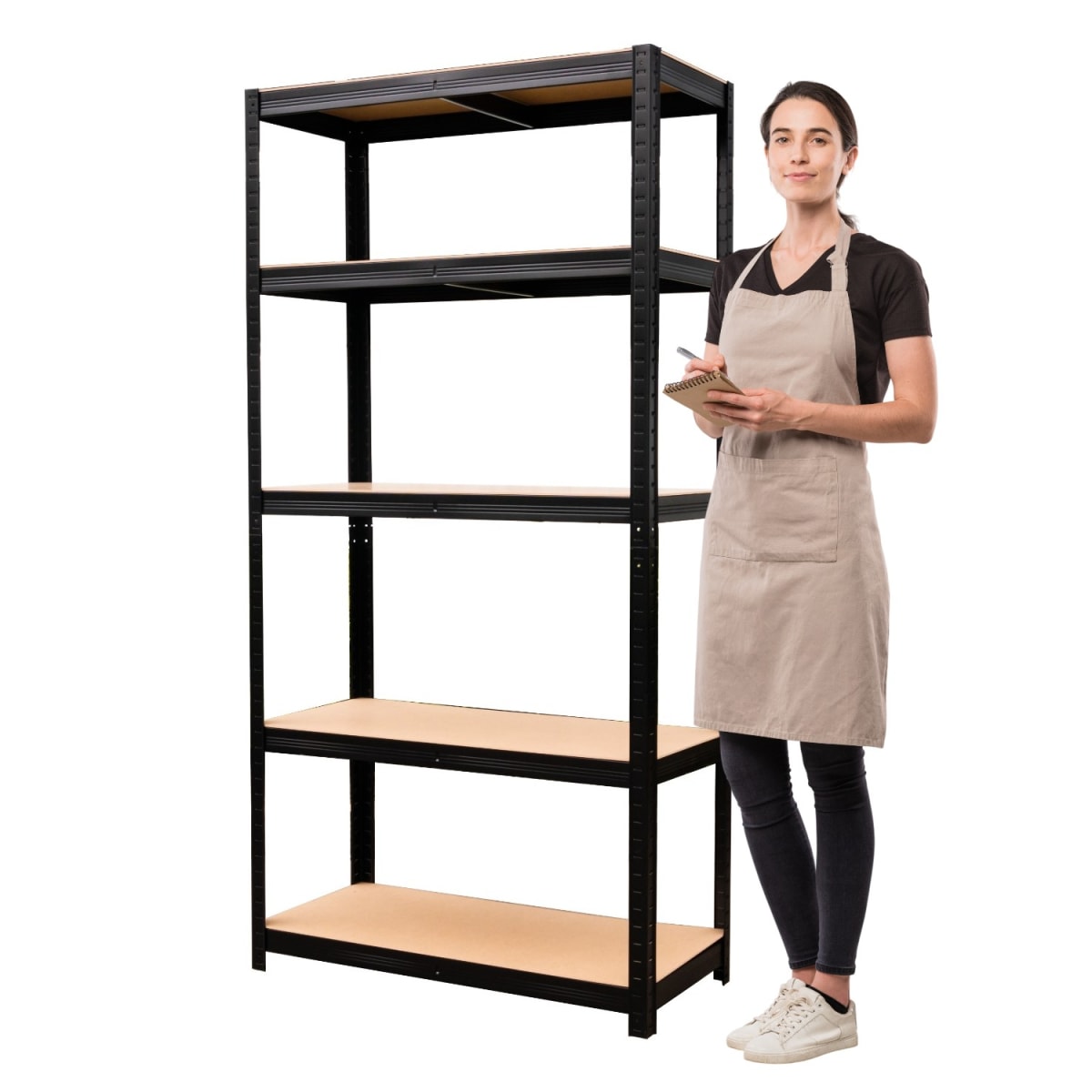 Estante Acero Pintado 90x40x180 cm 5 Band. 875 Kg1