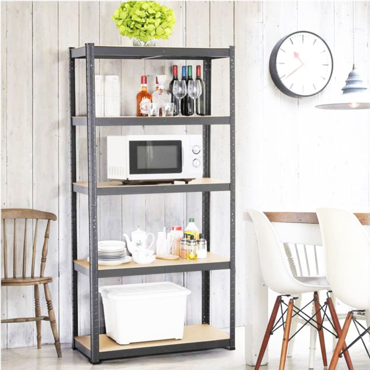 Estante 70x30x150 cm Acero Pintado 5 Band. 750 Kg11